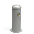 Elkay Halsey Taylor Yard Hydrant With Hose Bib Non-Filtered Non-Refrigerated Gray 4460YHHBGRY